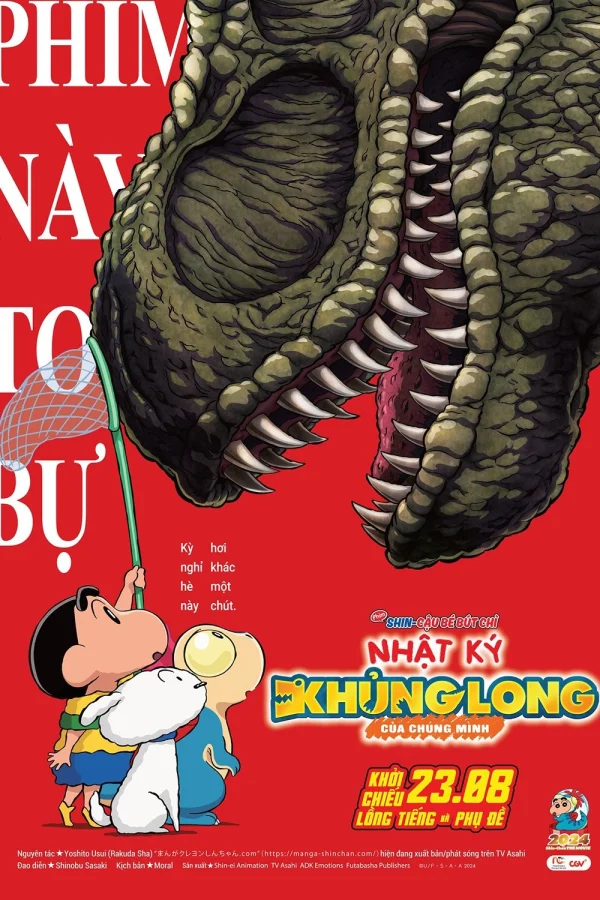 Shin – Cậu Bé Bút Chì 32: Nhật Ký Khủng Long Của Mình - Crayon Shin-chan the Movie: Our Dinosaur Diary