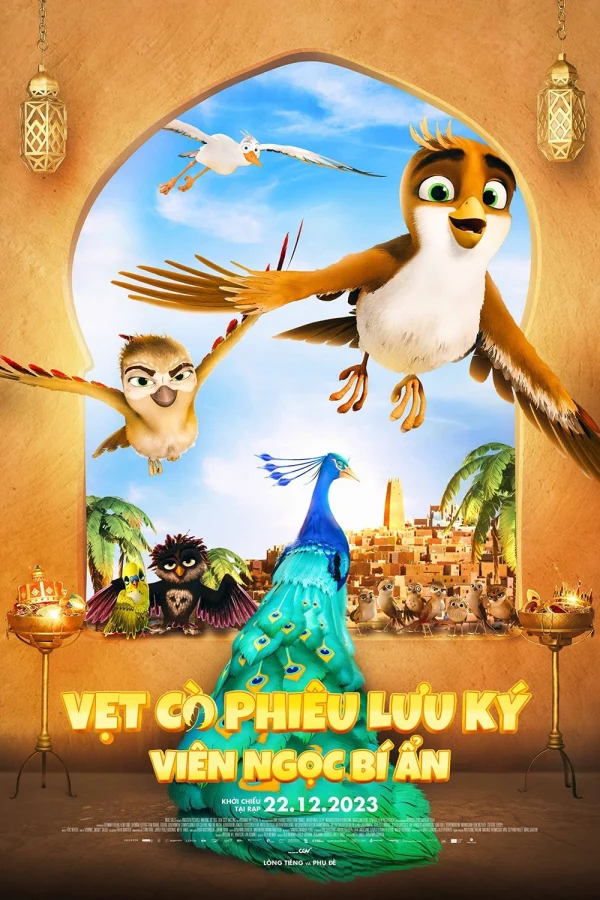 Vẹt Cò Phiêu Lưu Kỳ: Viên Ngọc Bí Ẩn - Richard The Stork And The Mystery Of The Great Jewel